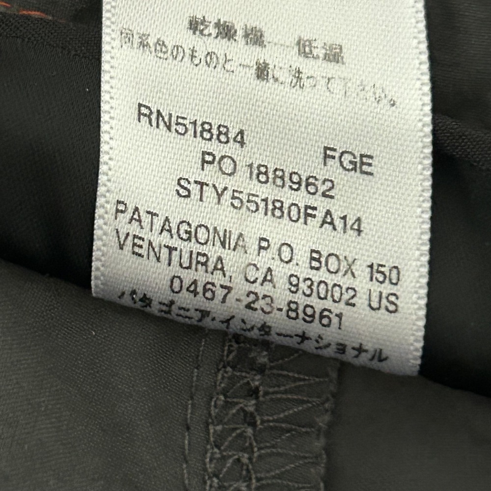 Patagonia Quandary Pants Mens 30x31 Grey Hiking Outdoor Stretch Nylon - Picture 4 of 14